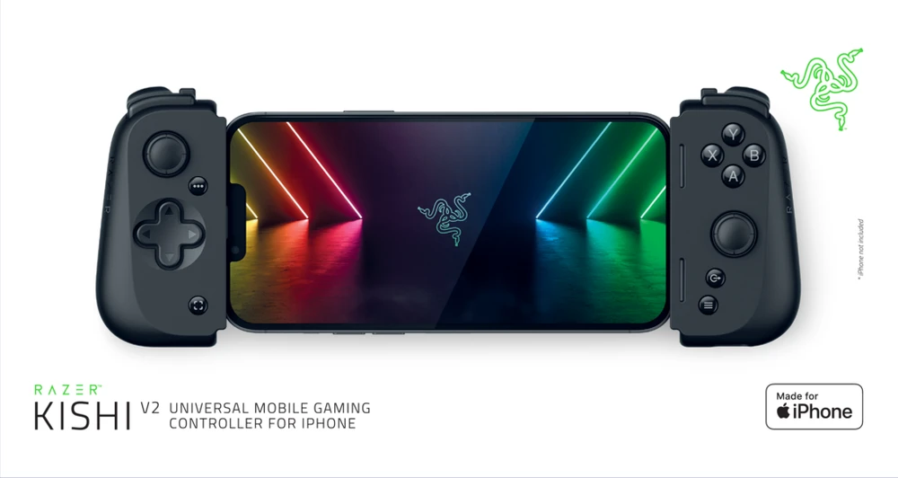 Razer | Mobilus žaidimų valdiklis | Kishi V2, skirtas iPhone
