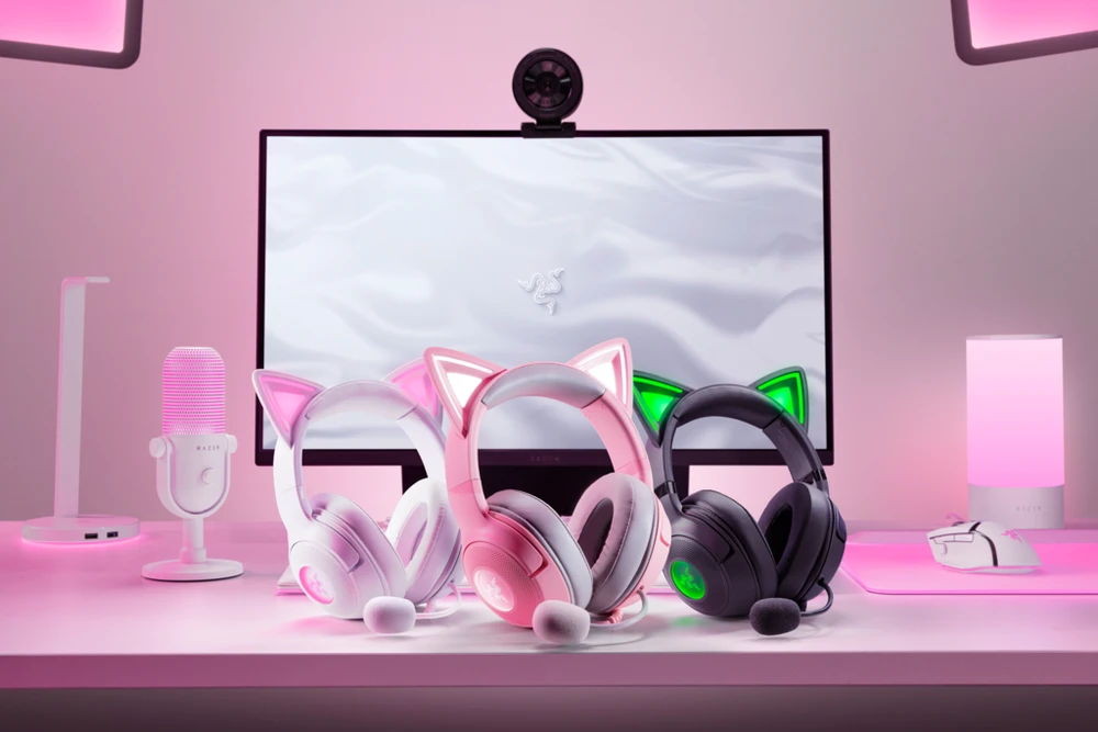 Razer | Ausinės | Kraken Kitty V2 | Yes | su laidu | Over-ear