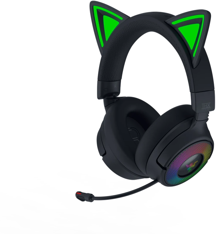 Razer | Ausinės | Kraken Kitty V3 Pro | Bluetooth | Over-Ear | Juodas