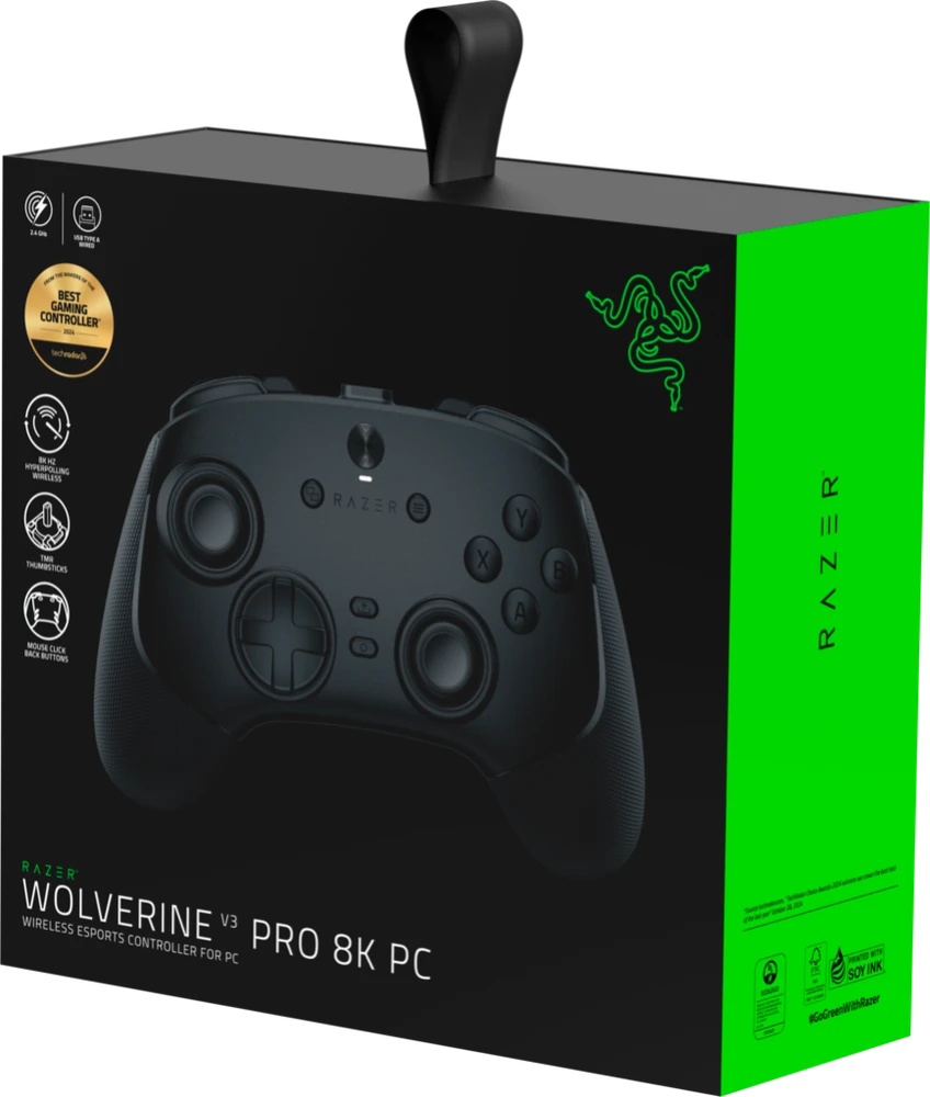 Razer „Wolverine V3 Pro 8K“ kompiuteris