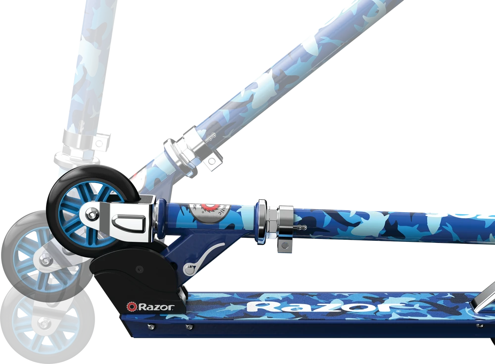 Razor A Shark Camo Paspirtukas, Mėlyna