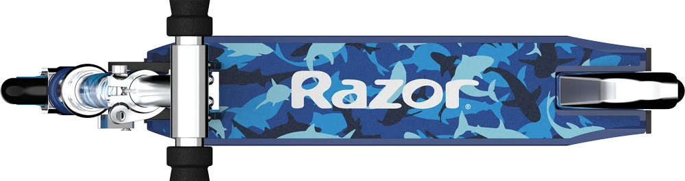 Razor A Shark Camo Paspirtukas, Mėlyna