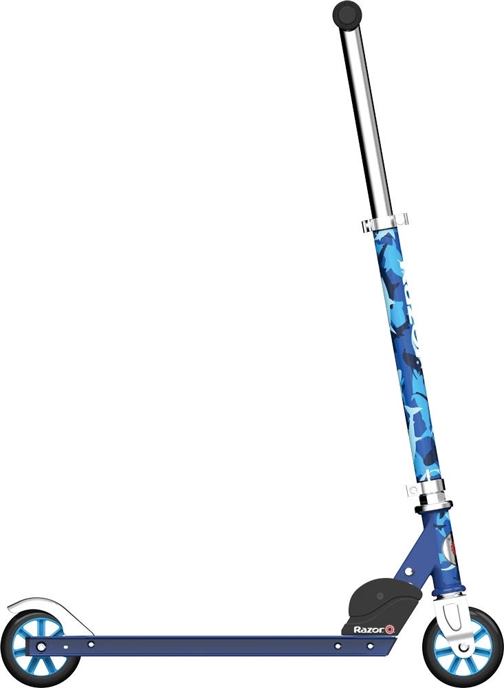 Razor A Shark Camo Paspirtukas, Mėlyna