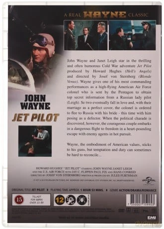 Reaktyvinio piloto legendinis filmas apie Džoną Veiną (filmas be subtitrų)