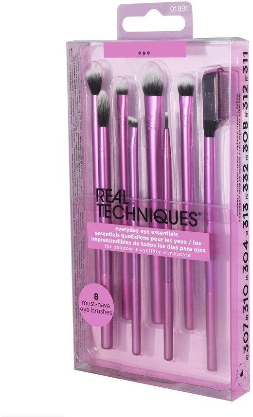 Šepetėlių rinkinys Real Techniques Essentials, 8 vnt.