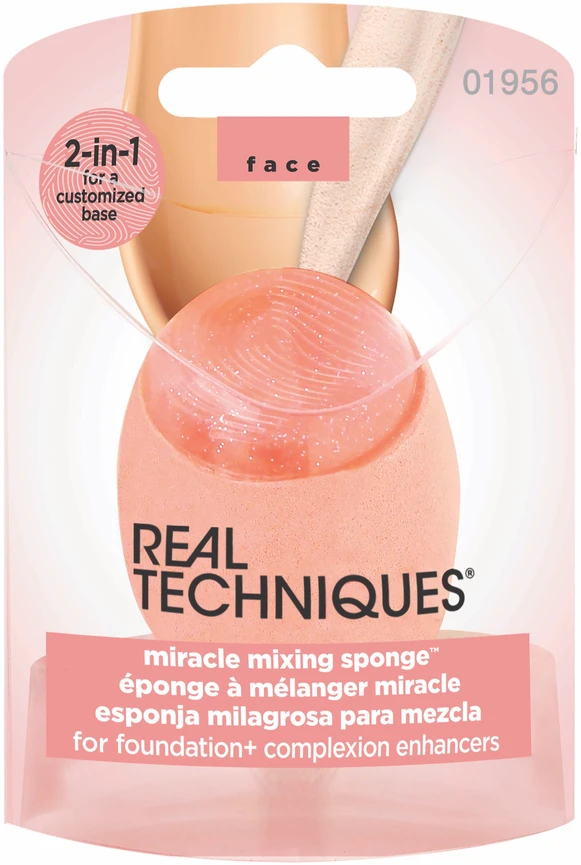 Real Techniques Sponges Miracle Mixing Sponge Aplikatorius moterims, 1 vnt