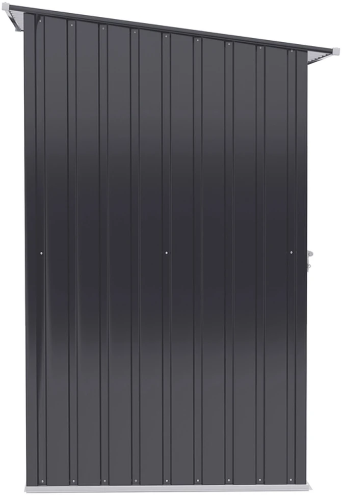 Realne Ceny Krzysztof Alchimionek 15x Domek Narzędziowy Metalowy Schowek na Narzędzia Ogrodowy Szopa 160x98x103cm