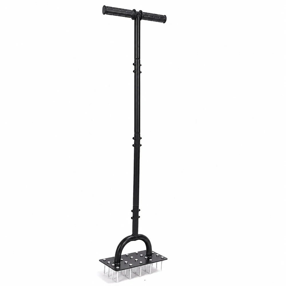 Realne Ceny Krzysztof Alchimionek Aerator Areator Wertykulator Ręczny su 20 Kolcami do Trawnika Napowietrzania