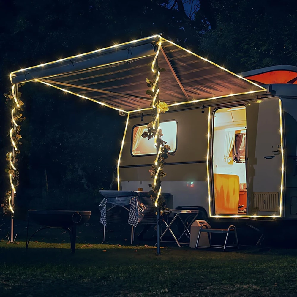 Realne Ceny Krzysztof Alchimionek Łańcuch Świetlny Girlanda Solarna Led Świąteczna 12m 8 Trybów Balta Ciepła