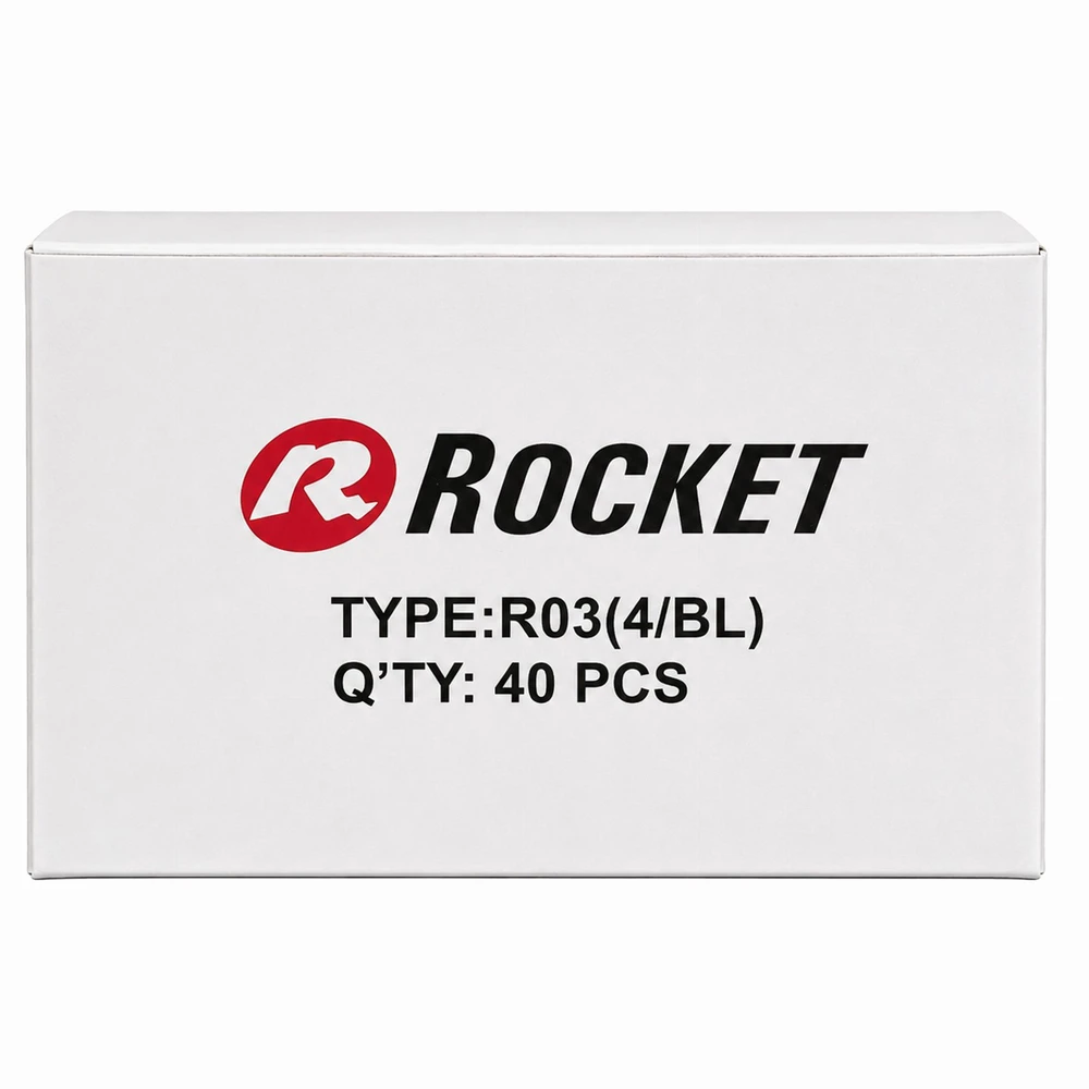 Panel Hurtowy Realb2B Baterie Rocket Cynkowo-Węglowa Paluszki AAA R03 1,5V Rinkinys Baterii 4 Szt