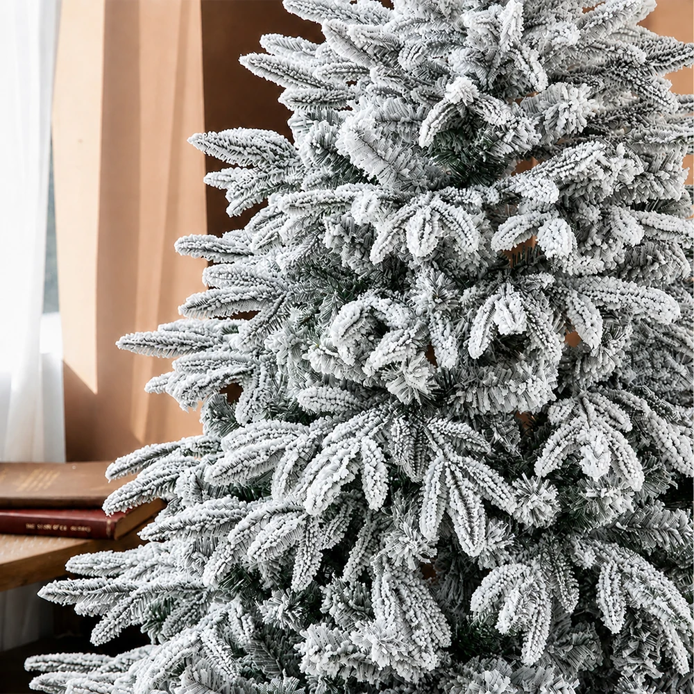 Realne Ceny Krzysztof Alchimionek 12x Choinka Mocno Ośnieżona Sztuczna Świerk Gęsta Żywa Stojak 220cm Premium