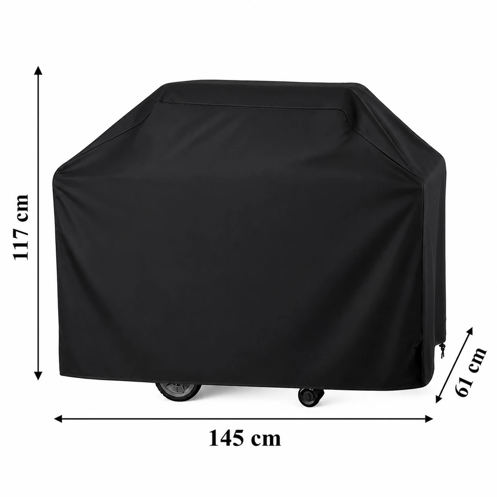 Realne Ceny Krzysztof Alchimionek Dėklas Plandeka na Grila Wodoodporny Duży Osłona na Grilis 145x117x61cm
