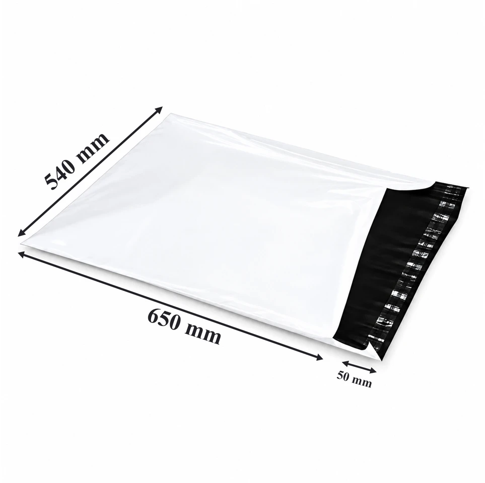 Realne Ceny Krzysztof Alchimionek Foliopaki Kurierskie XXL Balta 540x700 50szt Koperty Foliowe Foliopak