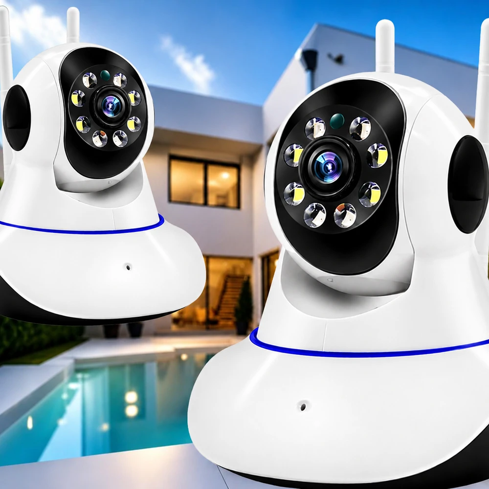 Realne Ceny Krzysztof Alchimionek Kamera Bezprzewodowa Obrotowa 360 Mobili auklė WiFi do Monitoringu