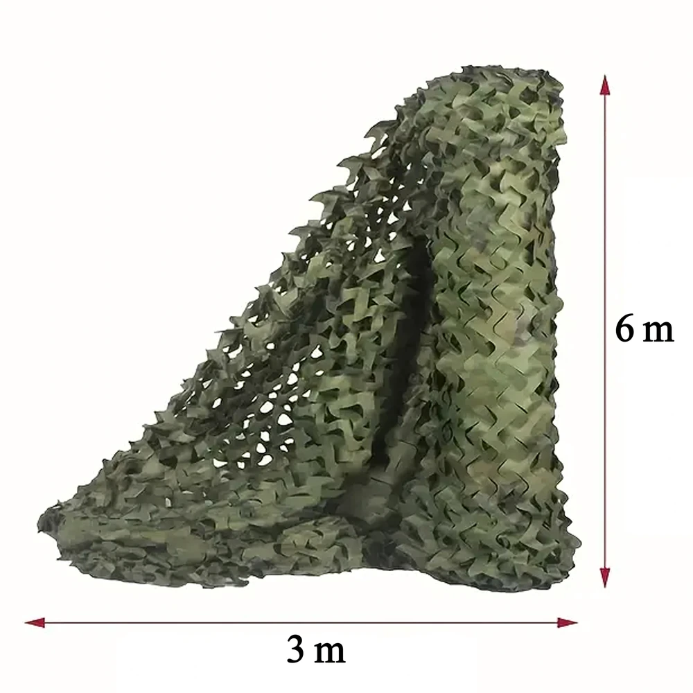 Realne Ceny Krzysztof Alchimionek Karinis maskuojamasis tinklas sodui, maskuojantis, 3x6m, maskuojantis uždangalas