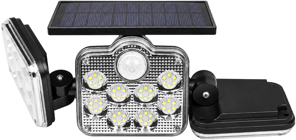 Realne Ceny Krzysztof Alchimionek Lampa Solarna Ogrodowa 138 Led Zewnętrzna su Czujnikiem Ruchu Zmierzchu Pilot