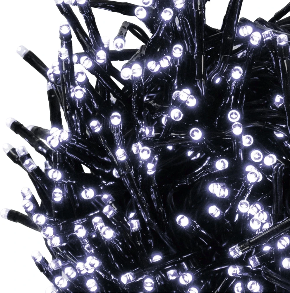 Realne Ceny Krzysztof Alchimionek Lampki Świąteczne 200 Led Choinkowe Dekoracyjne Sznur 20m Balta Zimne