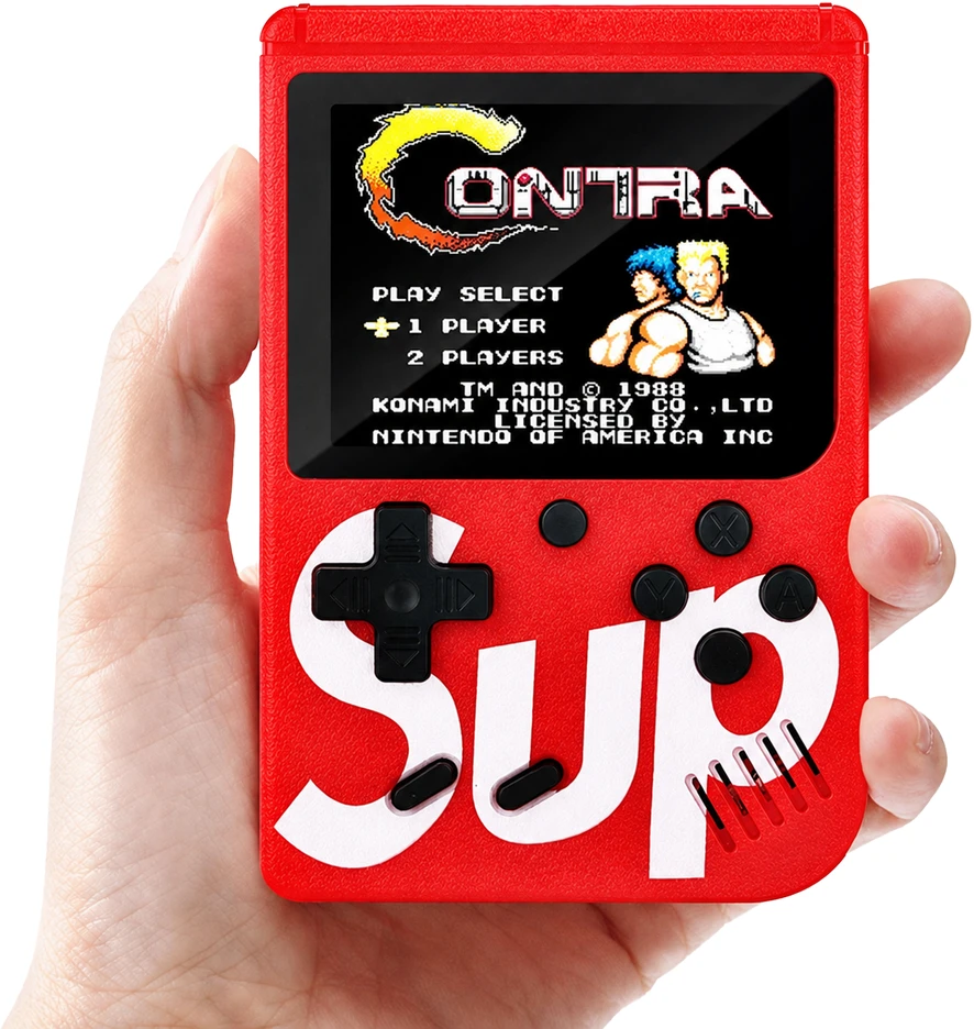 Realne Ceny Krzysztof Alchimionek Przenośna Mini Konsolė Gameboy Retro Pegasus Game Mario Contra 400 Gier