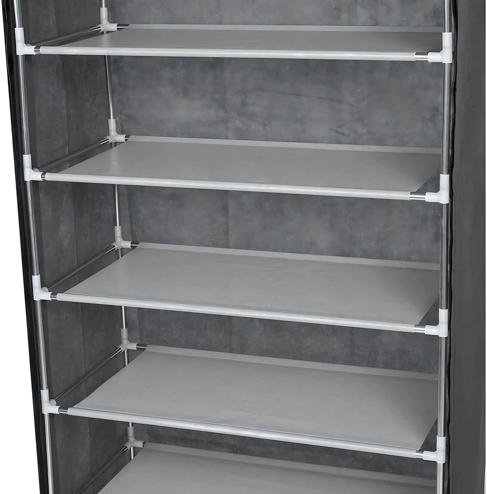 Kepurė Realne Ceny Krzysztof Alchimionek Składana Spinta Tekstylna na Buty Półka Materiałowa Lentyna Duża 160x60x30cm