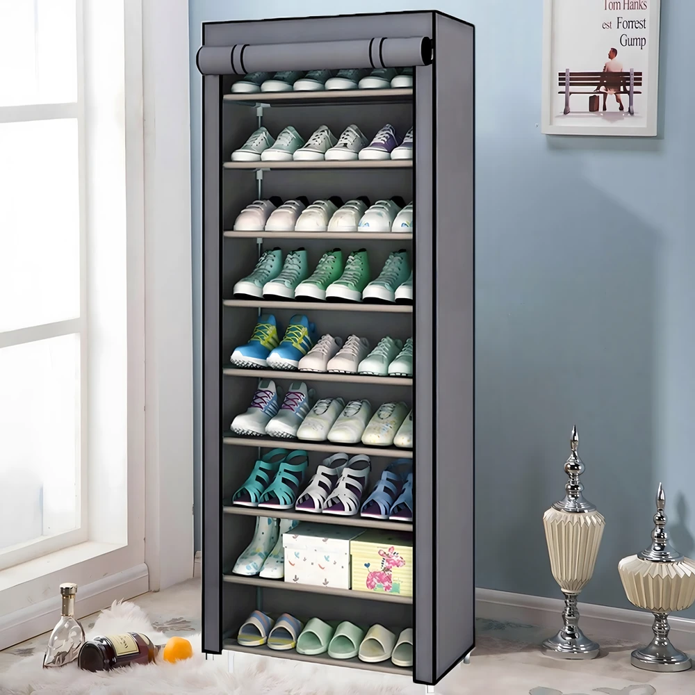 Kepurė Realne Ceny Krzysztof Alchimionek Składana Spinta Tekstylna na Buty Półka Materiałowa Lentyna Duża 160x60x30cm