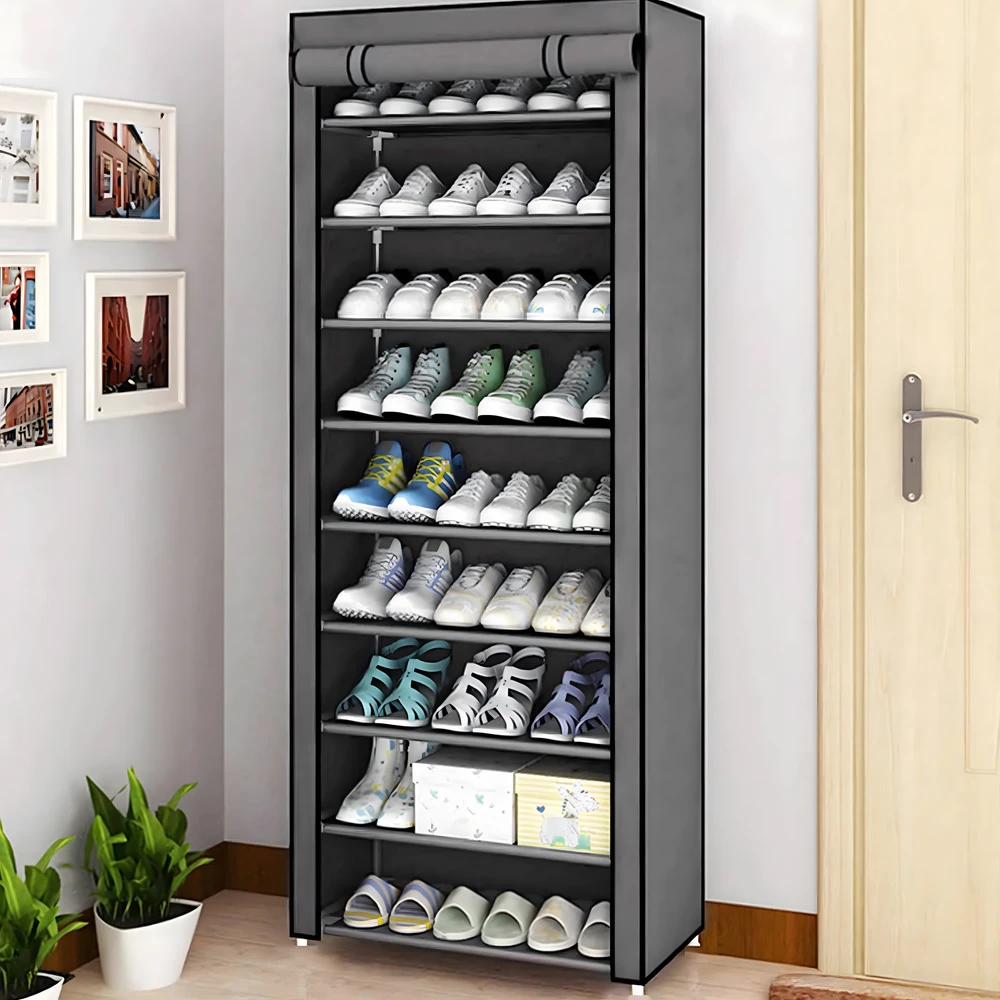 Kepurė Realne Ceny Krzysztof Alchimionek Składana Spinta Tekstylna na Buty Półka Materiałowa Lentyna Duża 160x60x30cm