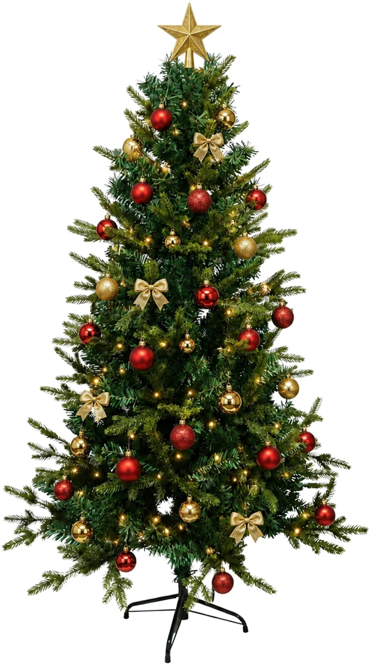 Realne Ceny Krzysztof Alchimionek Sztuczna Choinka Świąteczna Świerk jak Żywa Premium Zielona 220cm Stojak