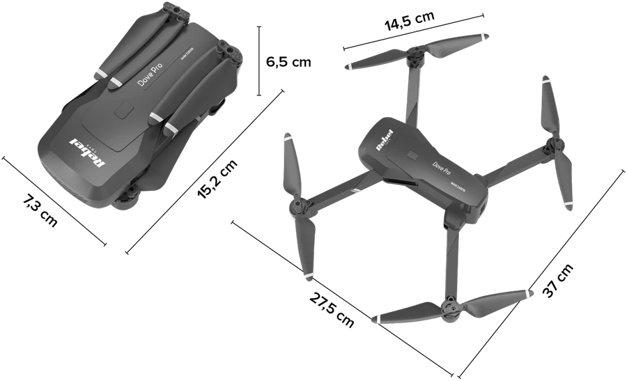 Dronas REBEL DOVE PRO