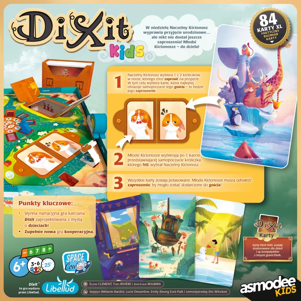 „Rebel Game“ dixit vaikams (lenkų kalba)
