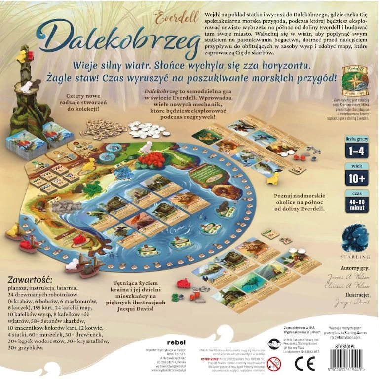 Rebel Gra everdell: dalekobrzeg