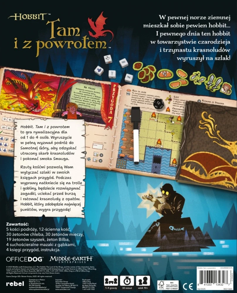 Rebel Gra hobbit: tam i su powrotem