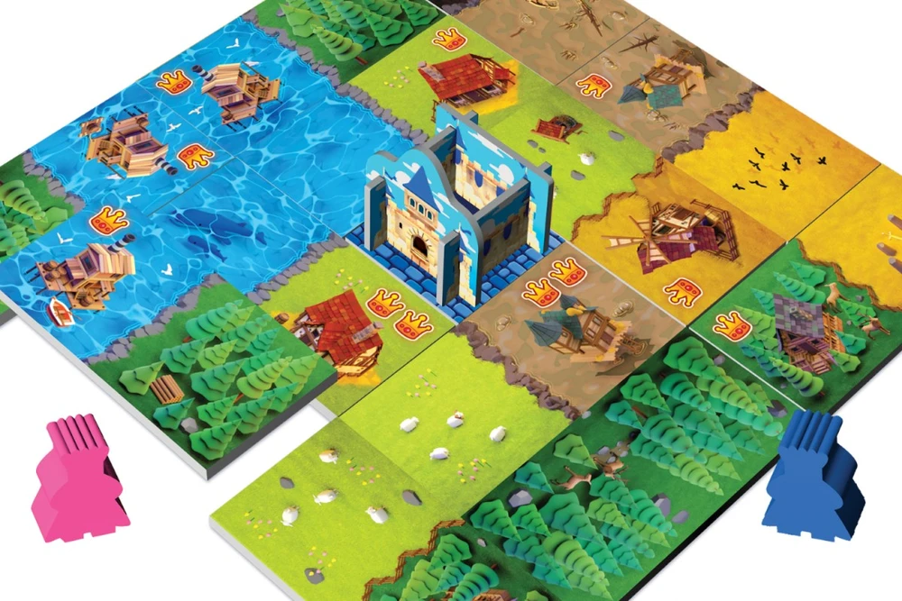 Rebel Gra „Kingdomino“ žaidimas