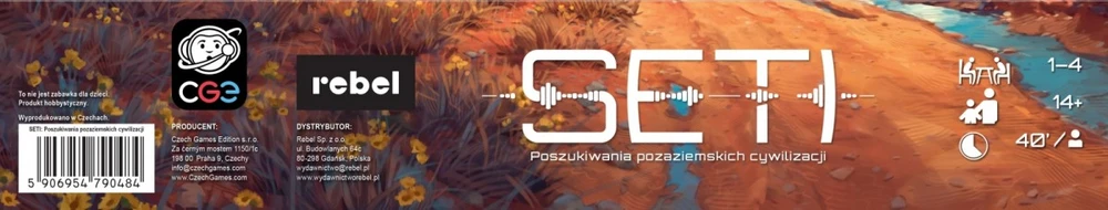 Rebel Gra „Seti“ žaidimas: nežemiškų civilizacijų paieška