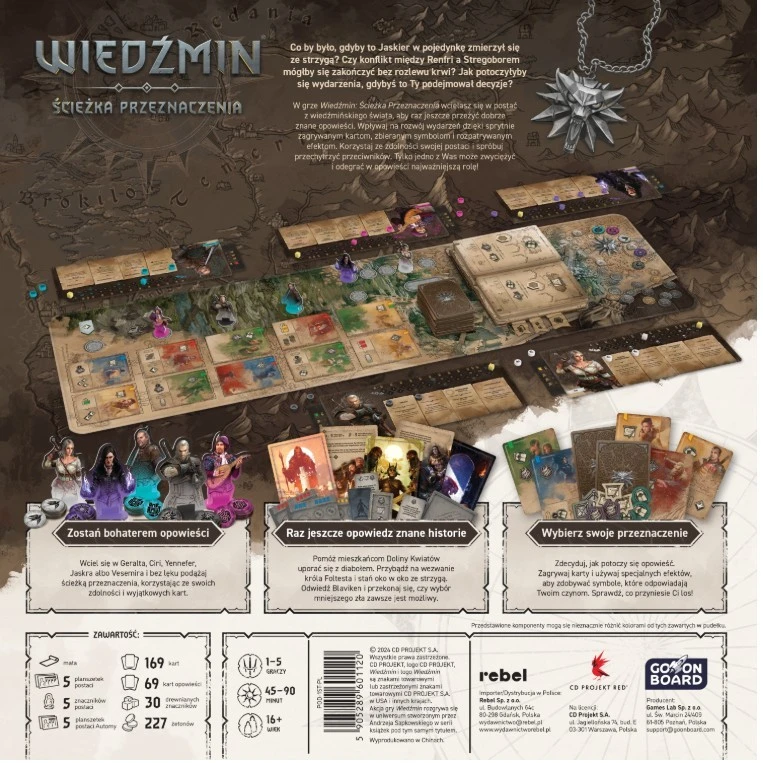 Rebel Sukilėlių žaidimas „The Witcher: Path of Destiny“