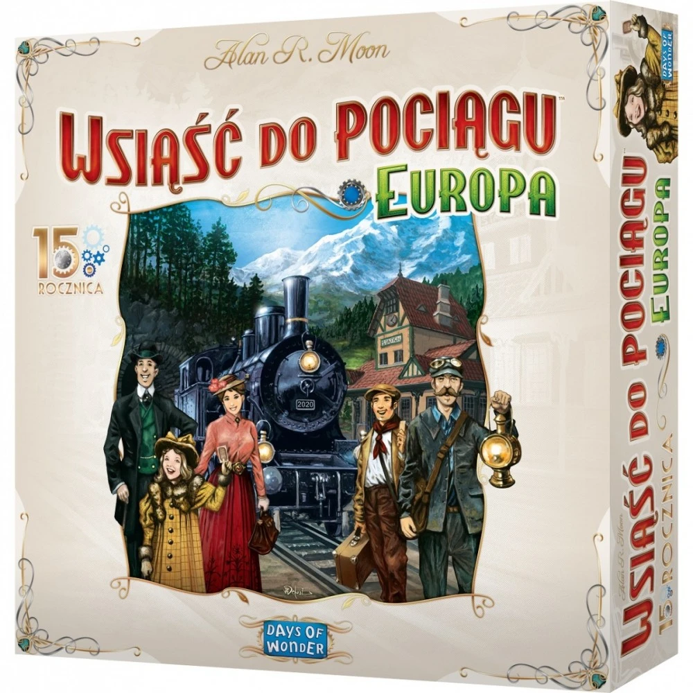 Rebel Gra „Ticket to Ride“: Europos 15-mečio jubiliejus