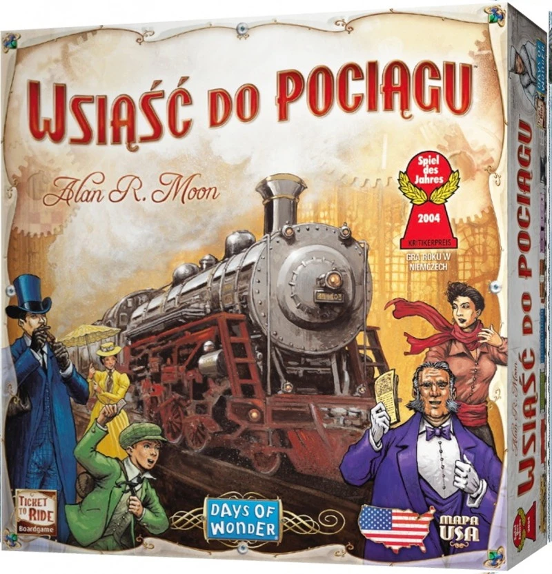 Rebel Gra Žaidimas „Ticket to Ride USA“