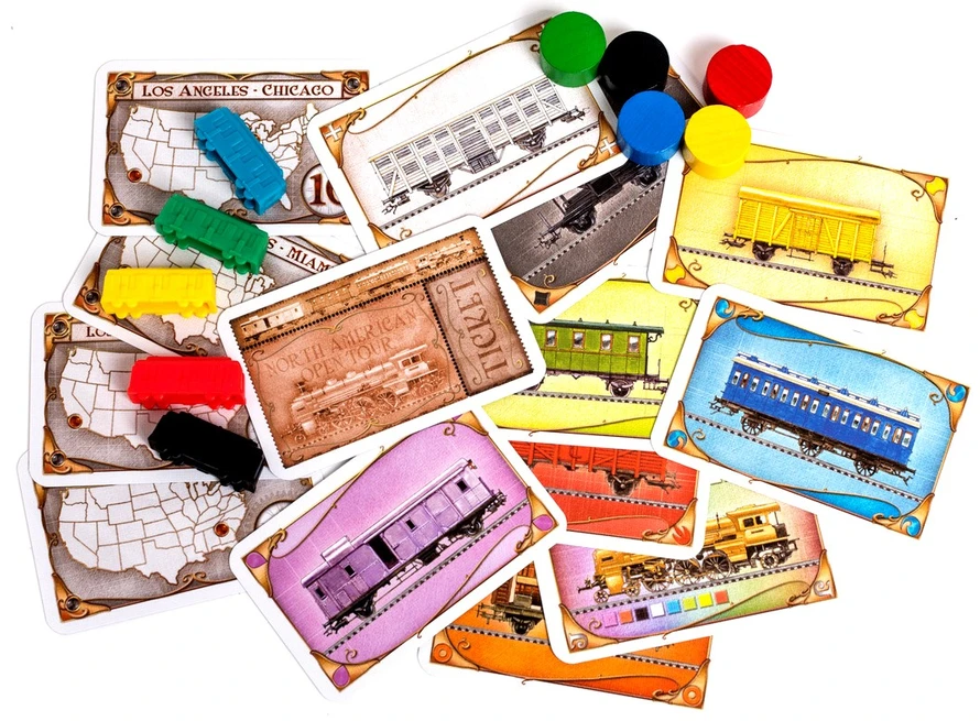 Rebel Gra Žaidimas „Ticket to Ride USA“