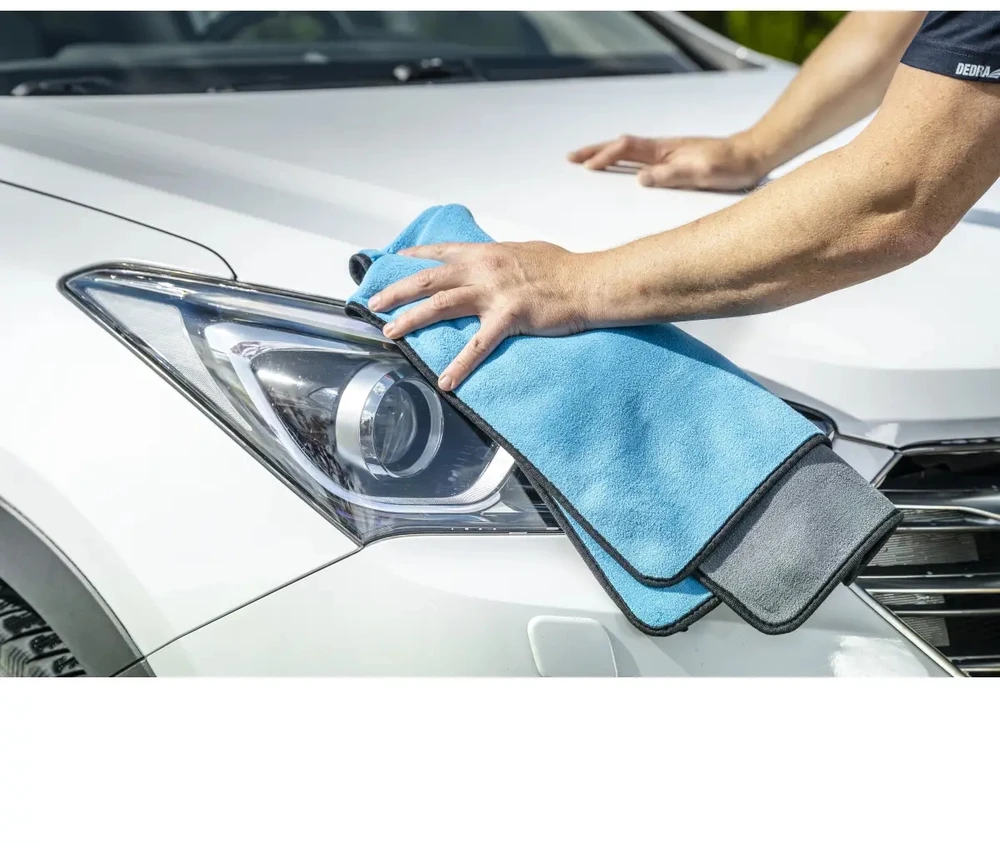 Dedra Ręcznik Mikropluošto rankšluostis automobiliui džiovinti 60x90cm, 700g/m2