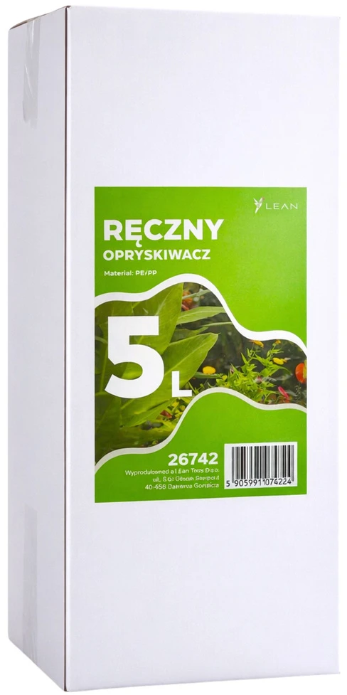 Lean Rankinis slėginis purkštuvas 5 l