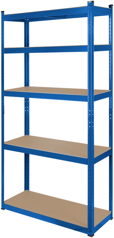 Metalinė sandėlio lentyna 180x90x40 mėlyna Rebel