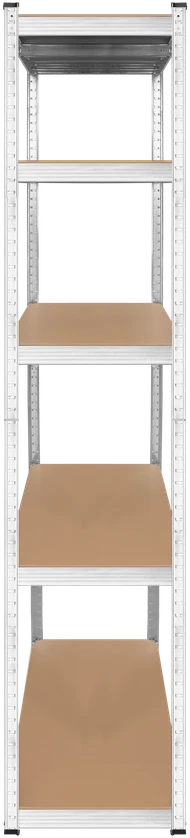 Metalinė sandėlio lentyna 205x120x45 sidabrinė Rebel