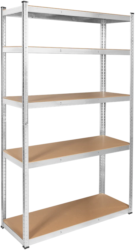 Metalinė sandėlio lentyna 205x120x45 sidabrinė Rebel