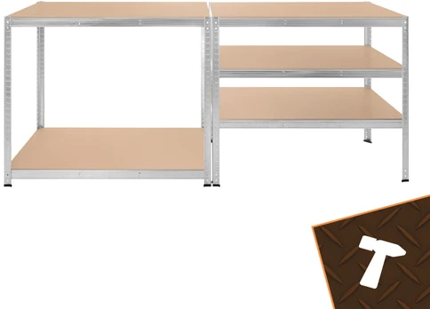 Bigstren Storage rack - 180x100x60 Bigstreen