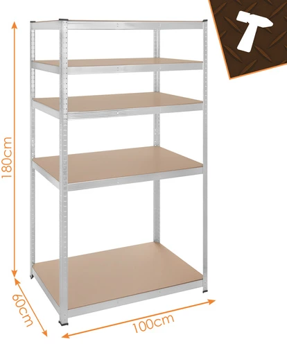 Bigstren Storage rack - 180x100x60 Bigstreen