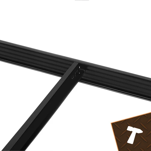 Bigstren Lentyna sandėlis - juoda 150x75x30 Bigstreen
