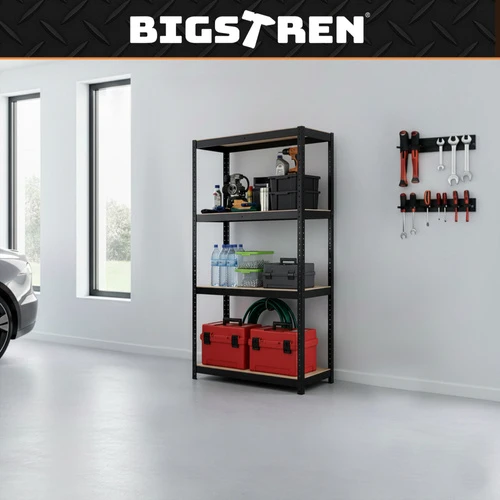 Bigstren Lentyna sandėlis - juoda 150x75x30 Bigstreen