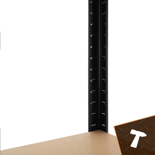 Lentyna magazynowy - juoda 180x100x60 Bigstren