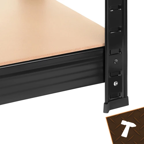 Lentyna magazynowy - juoda 180x100x60 Bigstren