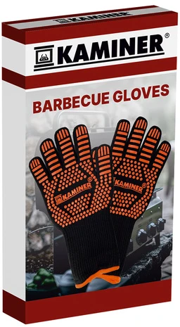 Kaminer Heat-resistant grill gloves 25416