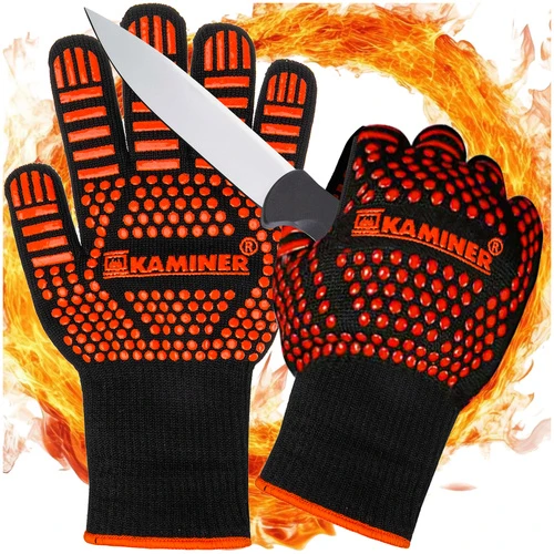 Kaminer Heat-resistant grill gloves 25416