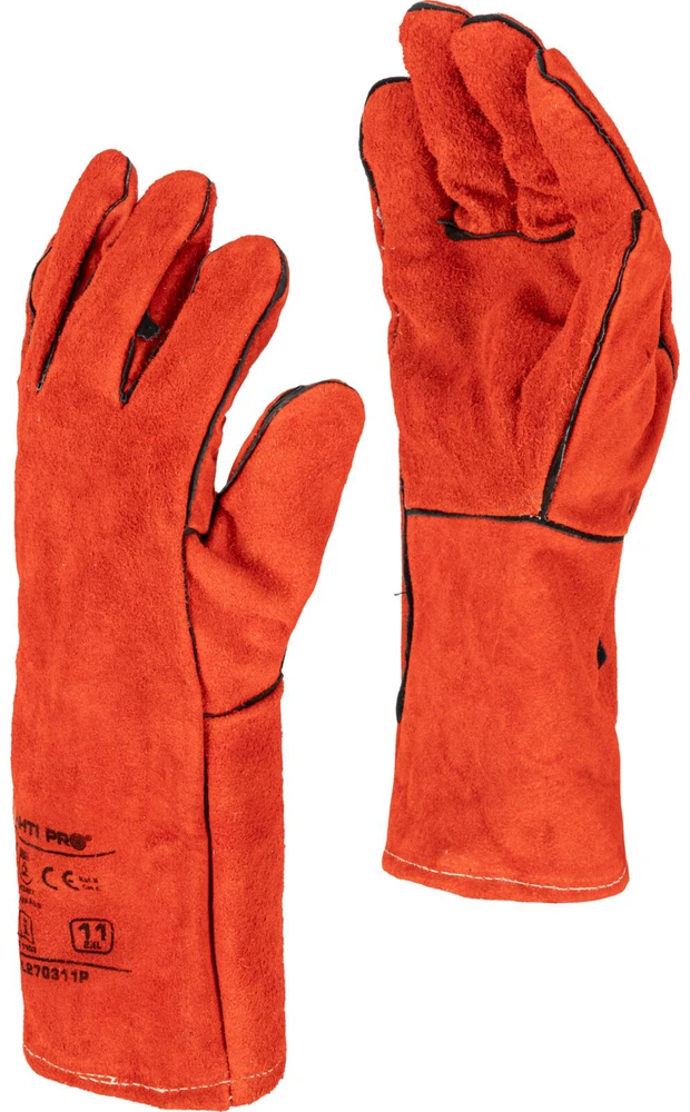 Lahti Pro Rękawice Odinės pirštinės, suvirintos, l270311p, kartonas, "11", ce, Lahti